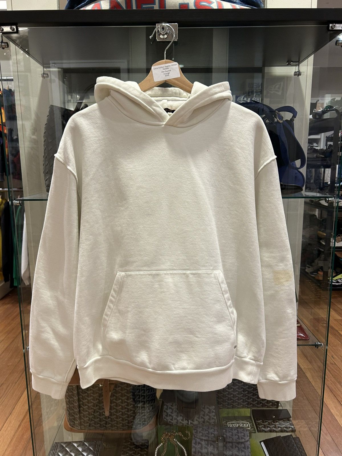 Louis Vuitton Louis Vuitton Staple Hoodie - White Size US XL / EU 56 / 4 - 1 Thumbnail