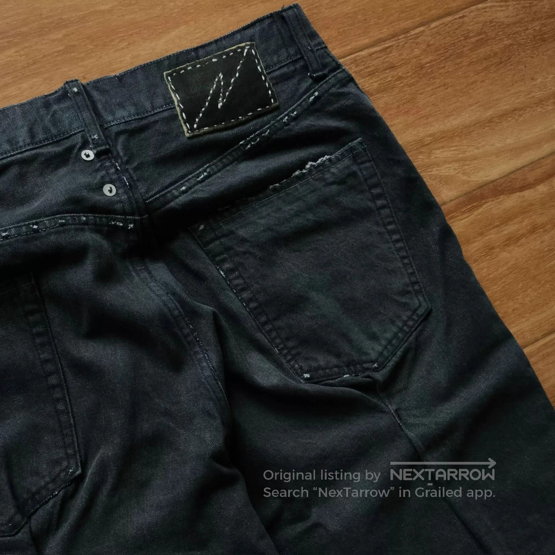 Visvim visvim journeyman black pants with damage. Size US 30 / EU 46 - 5 Thumbnail
