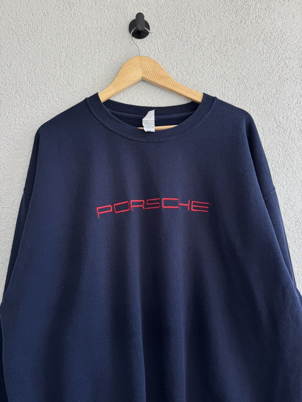 Vintage Porsche Logo Crewneck Sweatshirt Size L Size US XXL / EU 58 / 5 - 5 Thumbnail