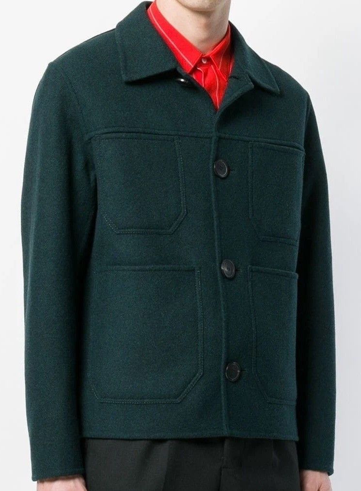 AMI Alexandre Mattiussi 100% Wool Jacket Size US M / EU 48-50 / 2 - 2 Thumbnail