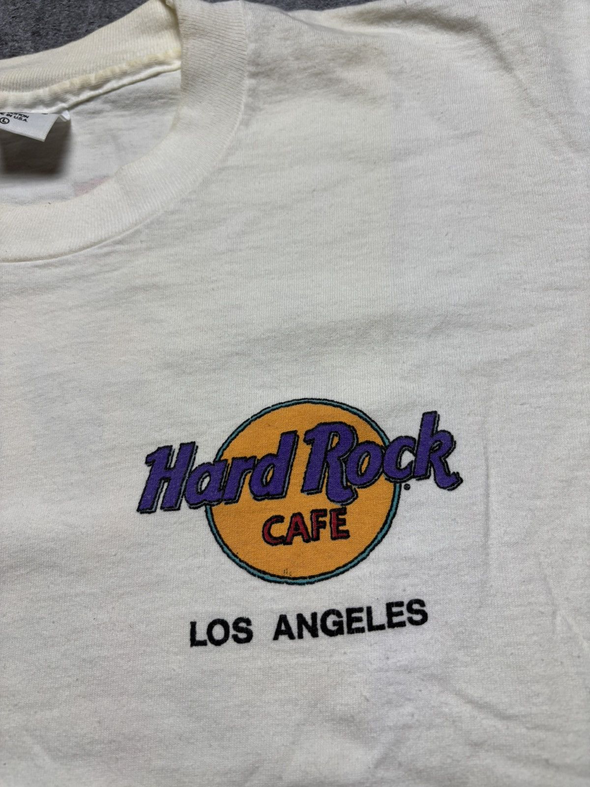 Hard Rock Cafe × Vintage Vintage 90s Hard Rock Cafe Tee Shirt Size US L / EU 52-54 / 3 - 6 Thumbnail