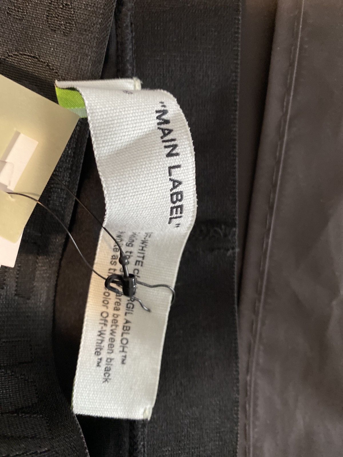 Off-White × Virgil Abloh Off-White Running Leggings Black Silver Size US 33 - 11 Thumbnail