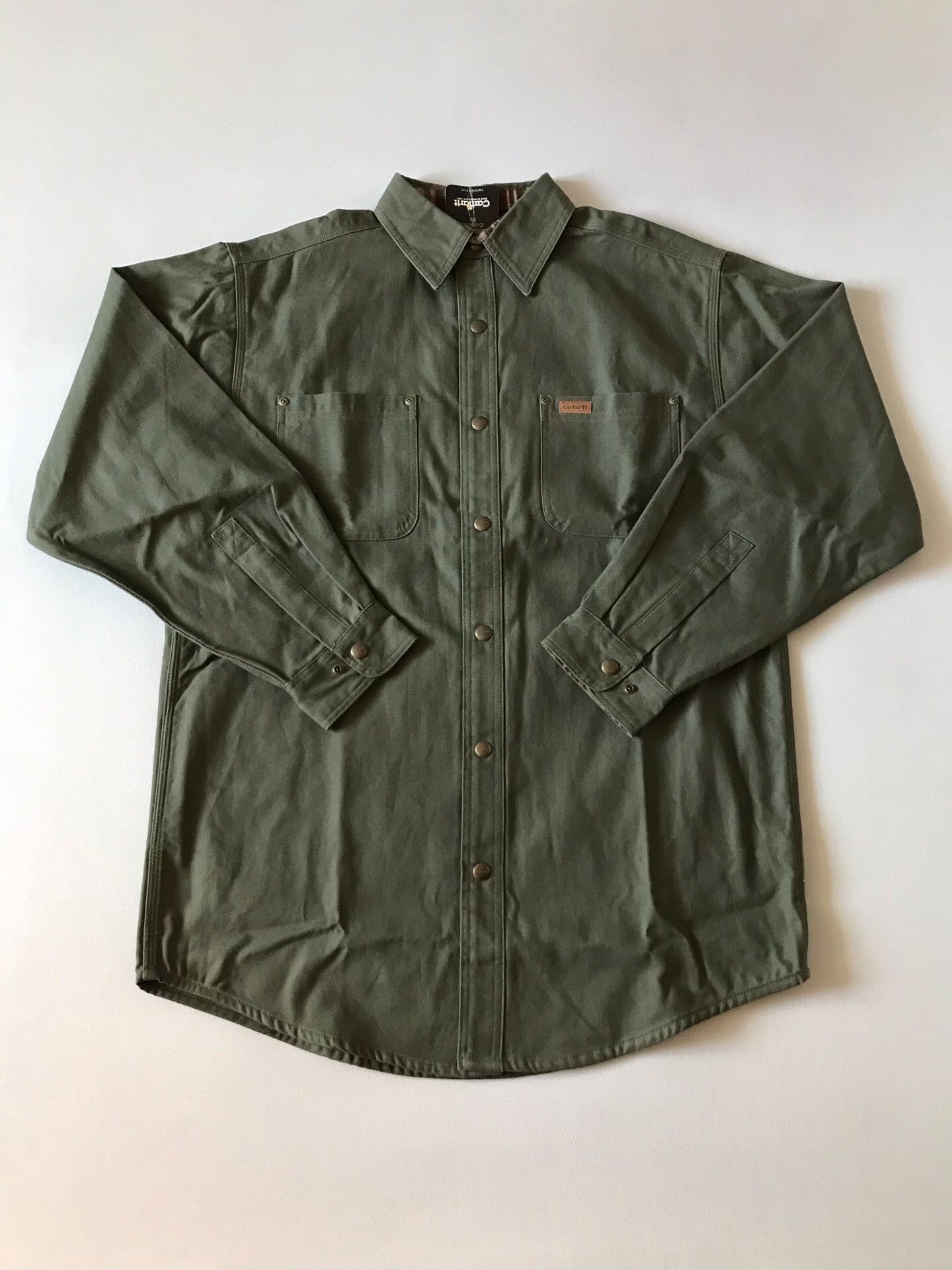 Carhartt Carhartt S296 MOS Work Shirt Jacket Size US M / EU 48-50 / 2 - 1 Thumbnail