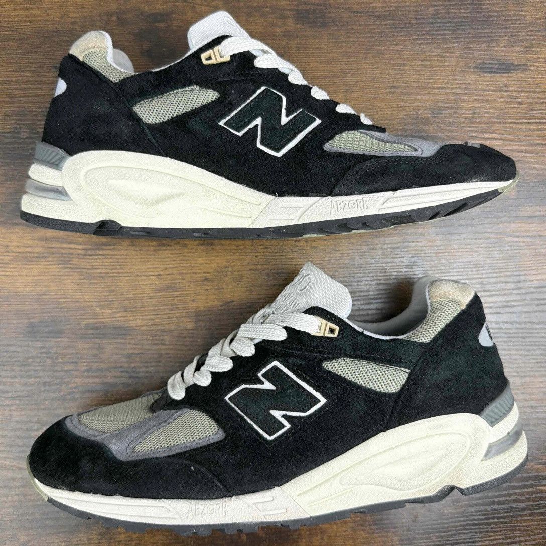 New Balance New Balance 990v2 MiUSA Teddy Santis Black True Camo M990TE2 Size US 9.5 / EU 42-43 - 3 Thumbnail