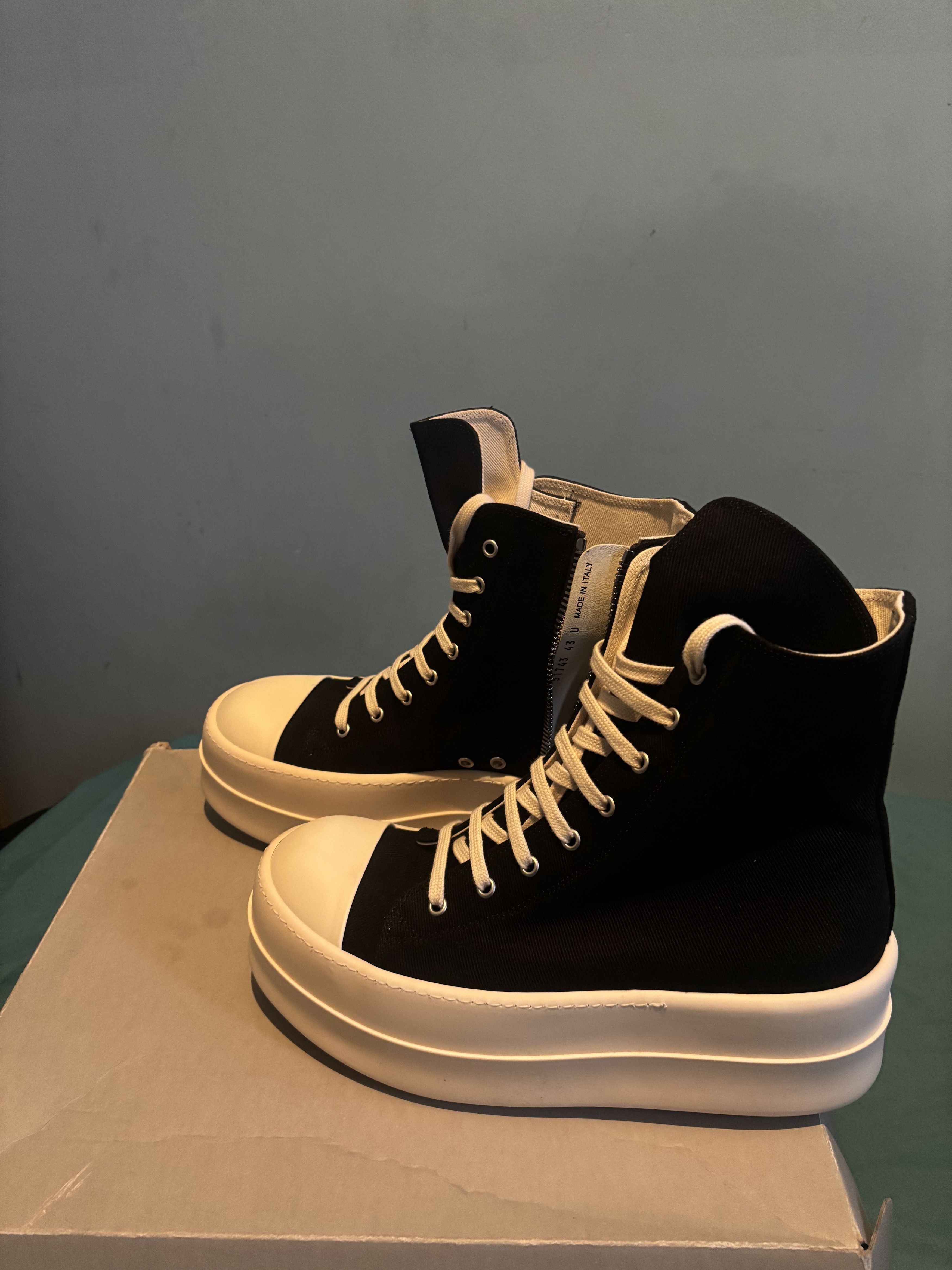 Rick Owens Drkshdw Rick owens double pumper Size US 10 / EU 43 - 3 Thumbnail
