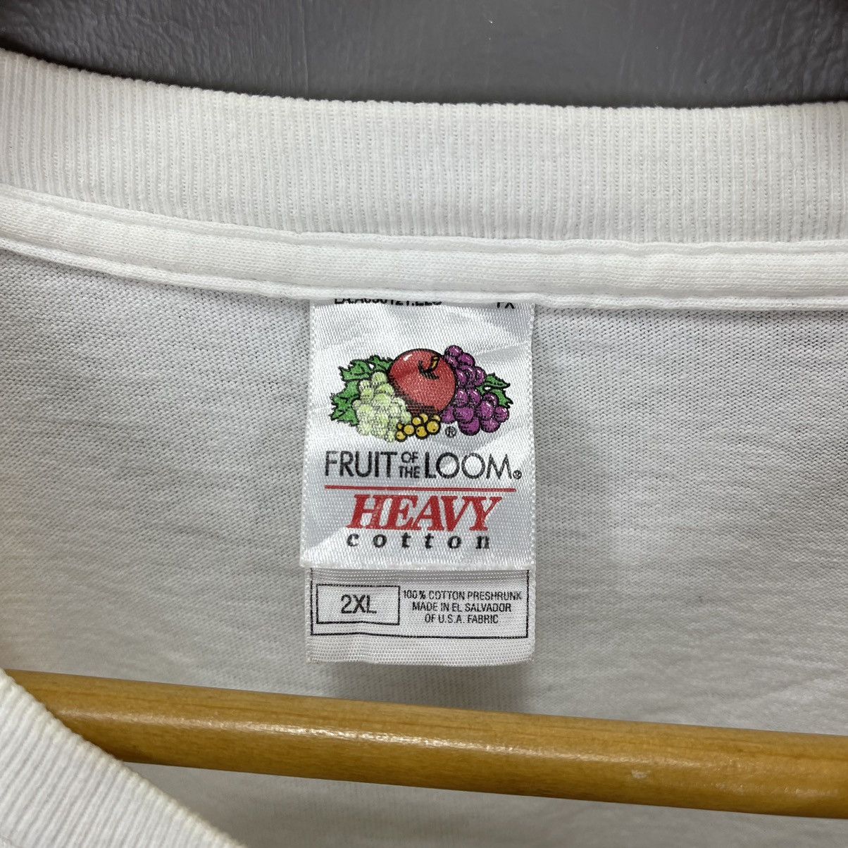 Fruit Of The Loom 90s Vintage IM THE BOSS Crew Neck T Shirt #1730/06 Size US XXL / EU 58 / 5 - 9 Thumbnail