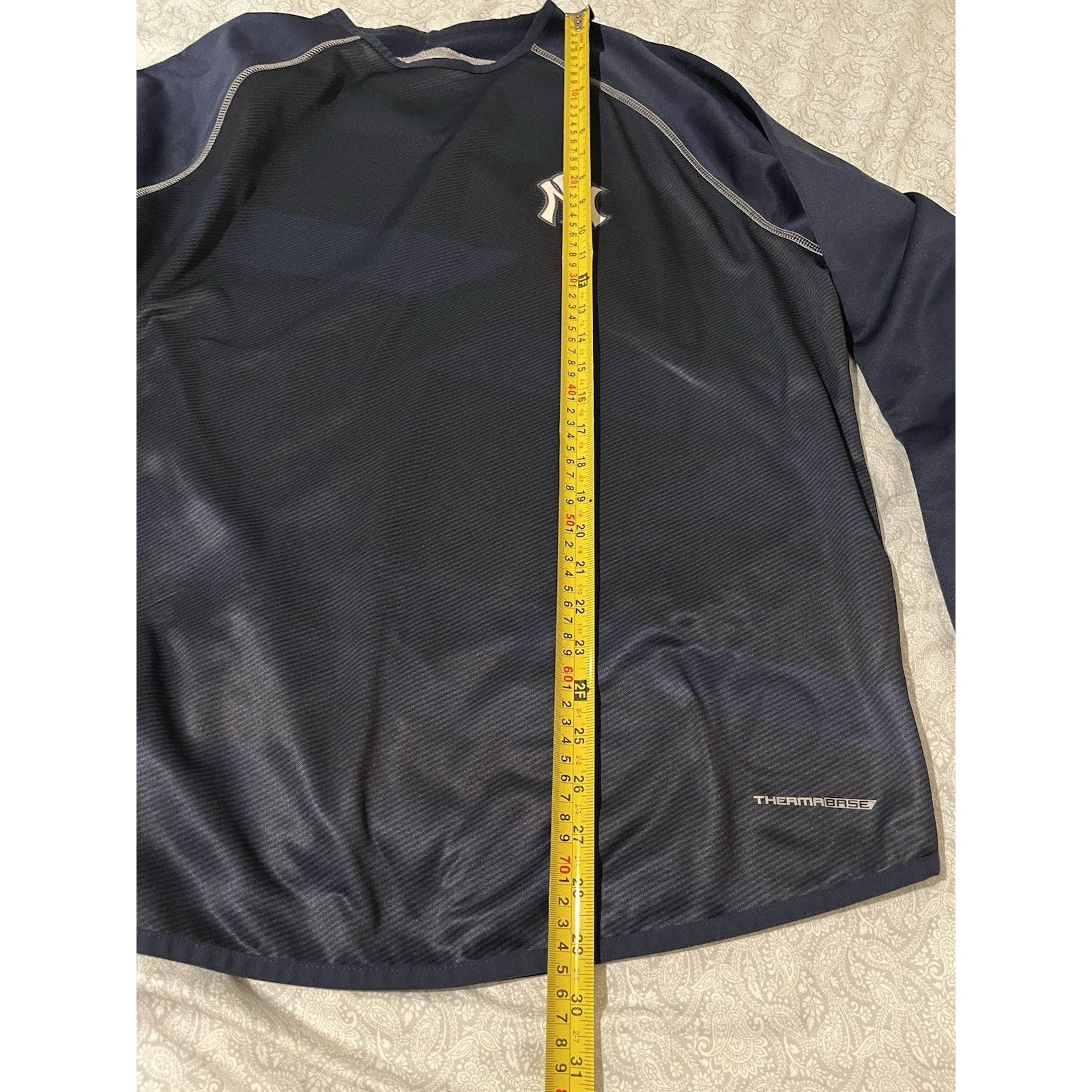 Majestic Majestic NY Yankees Therma Base Long Sleeve Shirt Navy L MLB Size US L / EU 52-54 / 3 - 7 Thumbnail