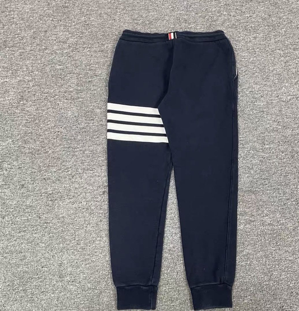 Thom Browne Thom Browne Four-Stripe Sweatpants J16 Size US 38 / EU 54 - 3 Thumbnail
