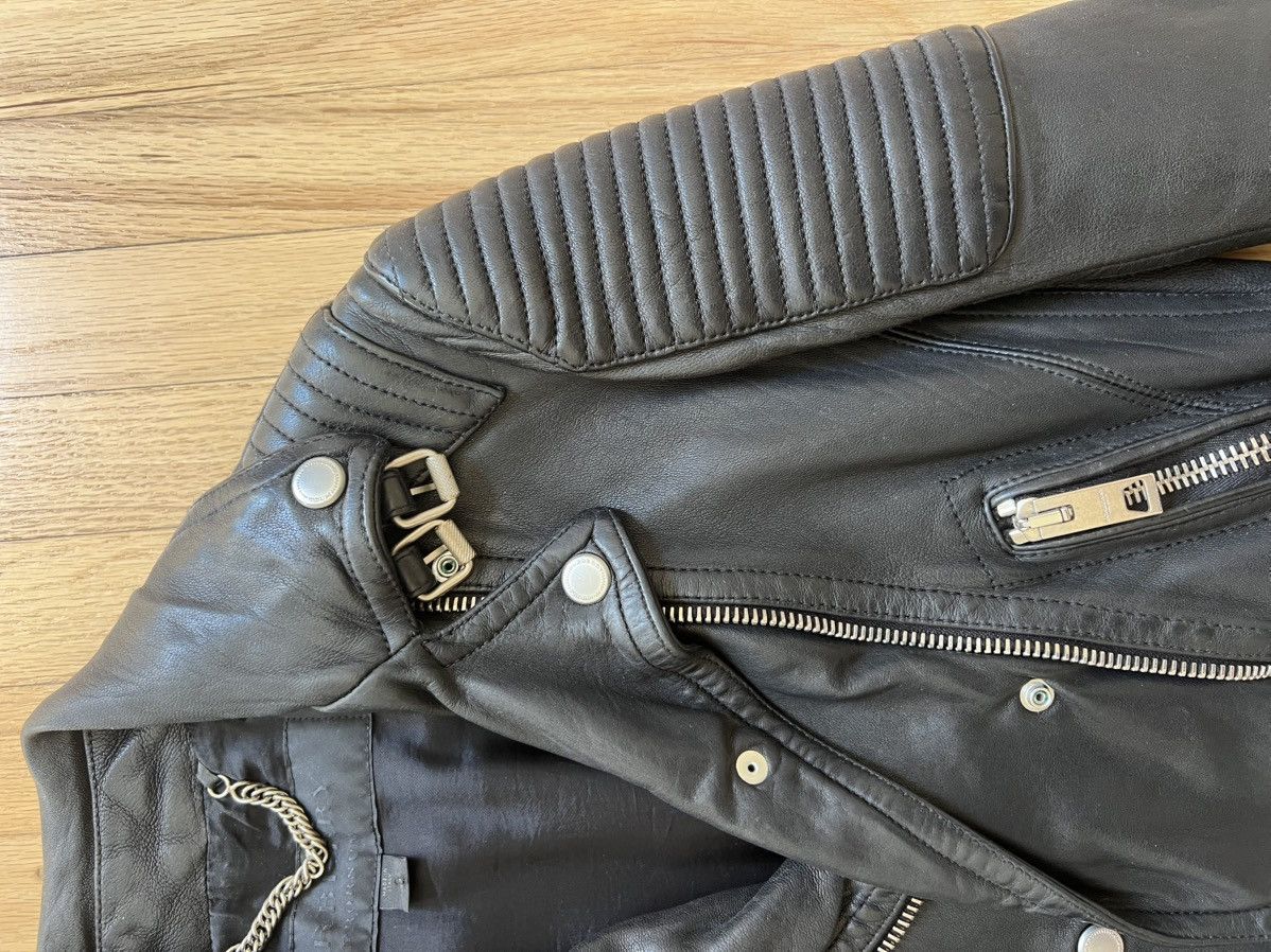 Burberry Prorsum Burberry Prorsum 2011 Leather Biker Jacket 38 Size S / US 4 / IT 40 - 7 Thumbnail