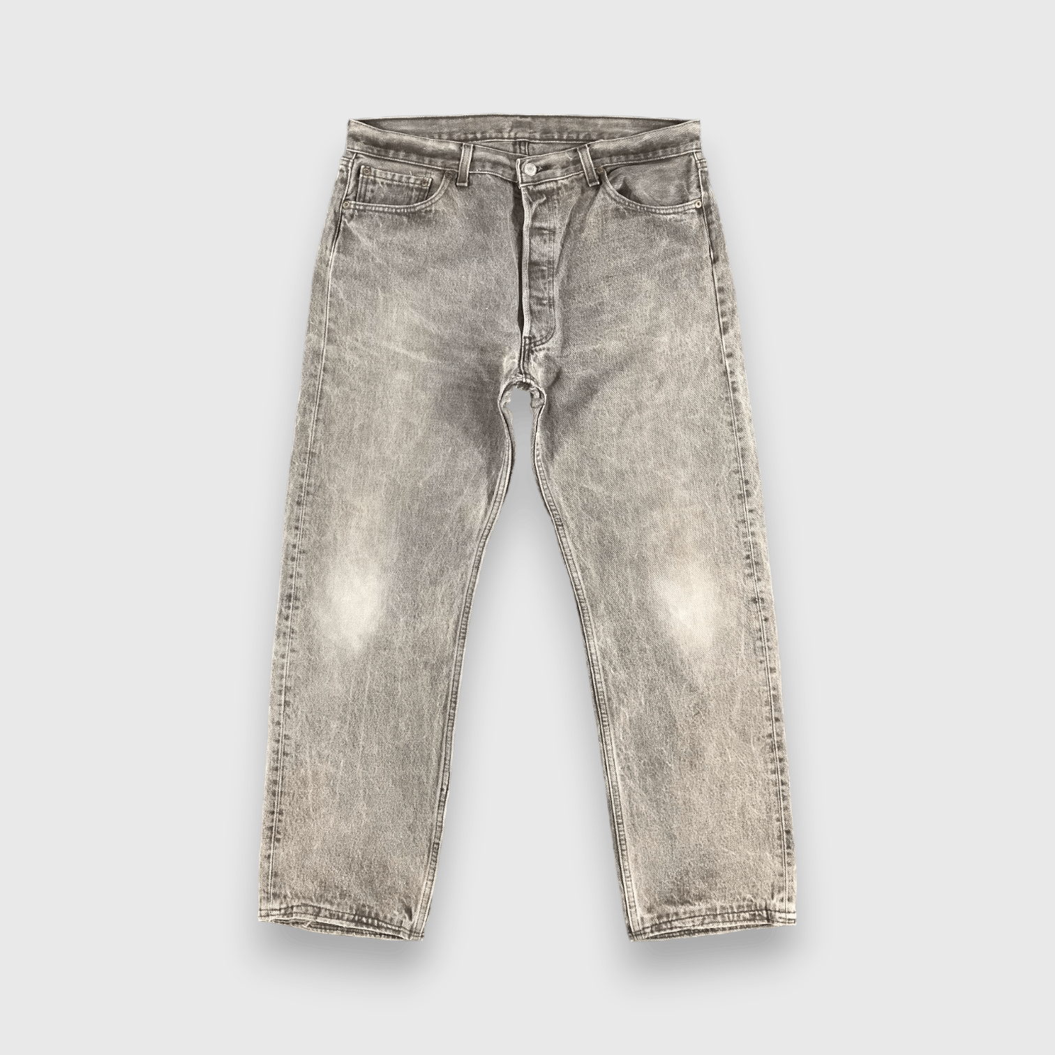 Vintage 90s Levis 501 Faded Black Jeans-J1654