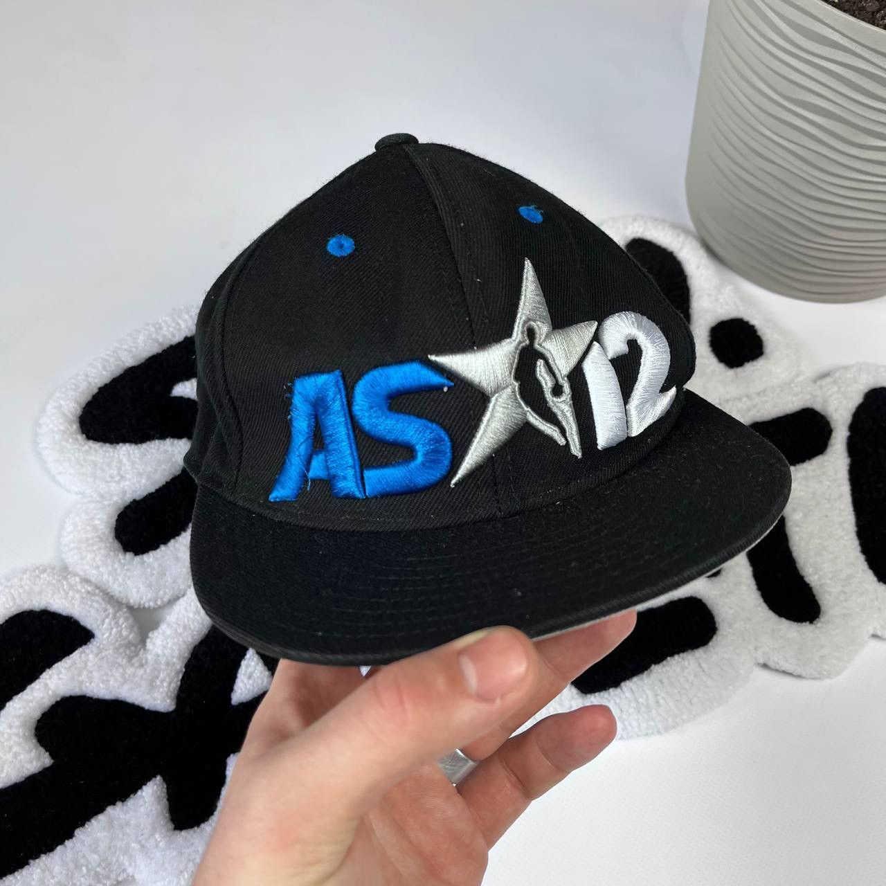 Adidas × NBA × Vintage Adidas AllStar Games NBA 2012 Cap Trucker Hat Snapback OS Size ONE SIZE - 1 Thumbnail