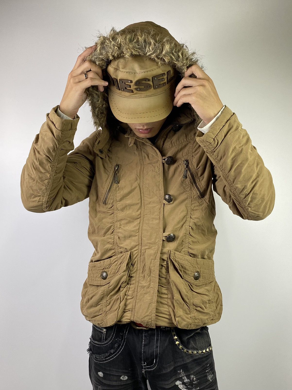 GOA Fur jacket bono sky bomber ifsixwasnine lgb style Size US M / EU 48-50 / 2 - 1 Thumbnail