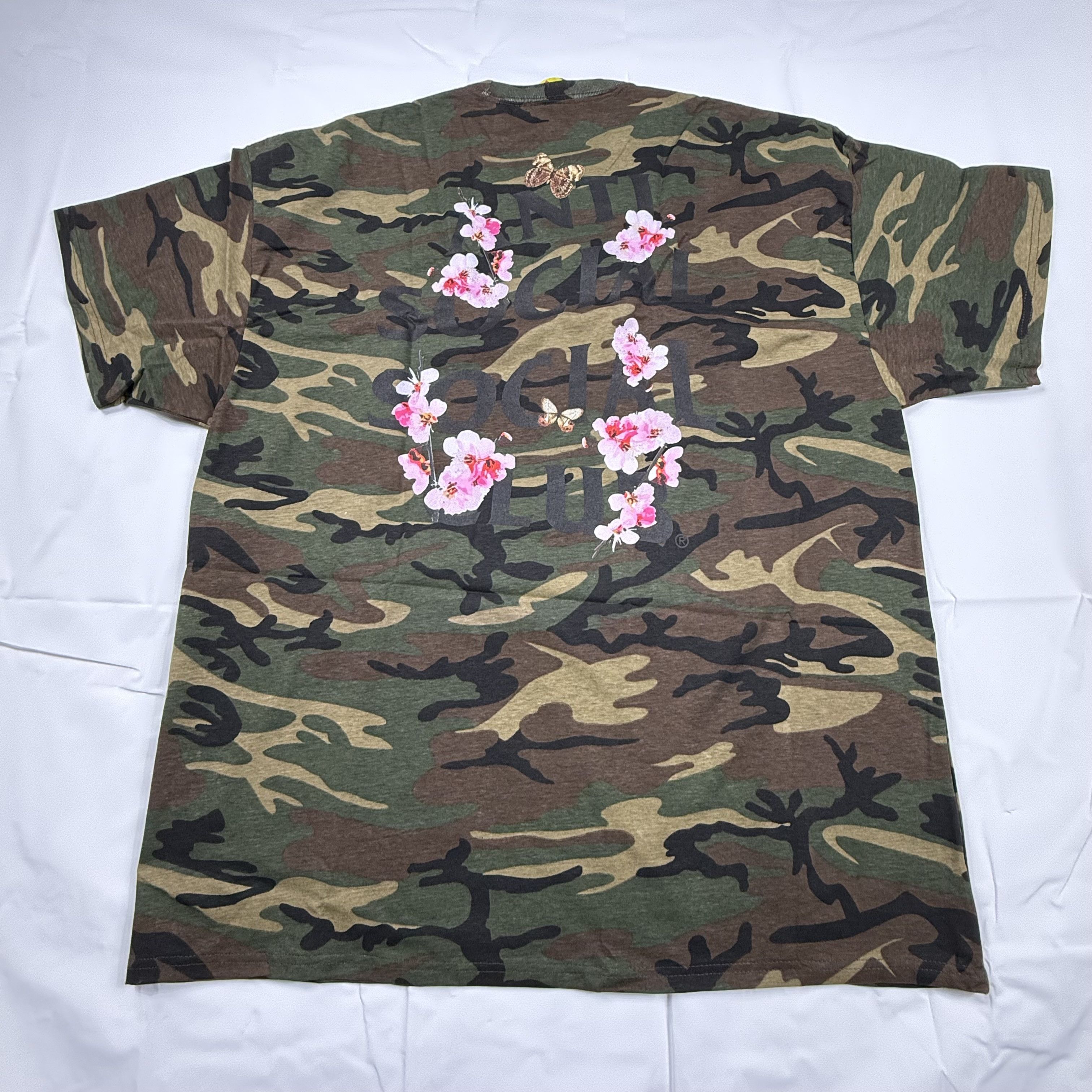 Anti Social Social Club Anti Social Social Club Camo Shirt Cherry Blossom 2XL Size US XXL / EU 58 / 5 - 1 Thumbnail