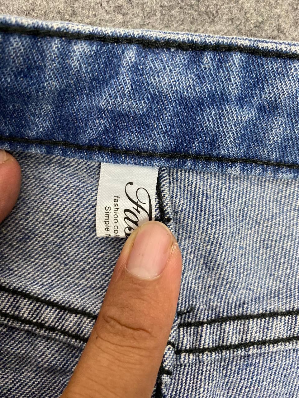 Japanese Brand japanese brand nice distressed design denim Size 33" - 11 Thumbnail