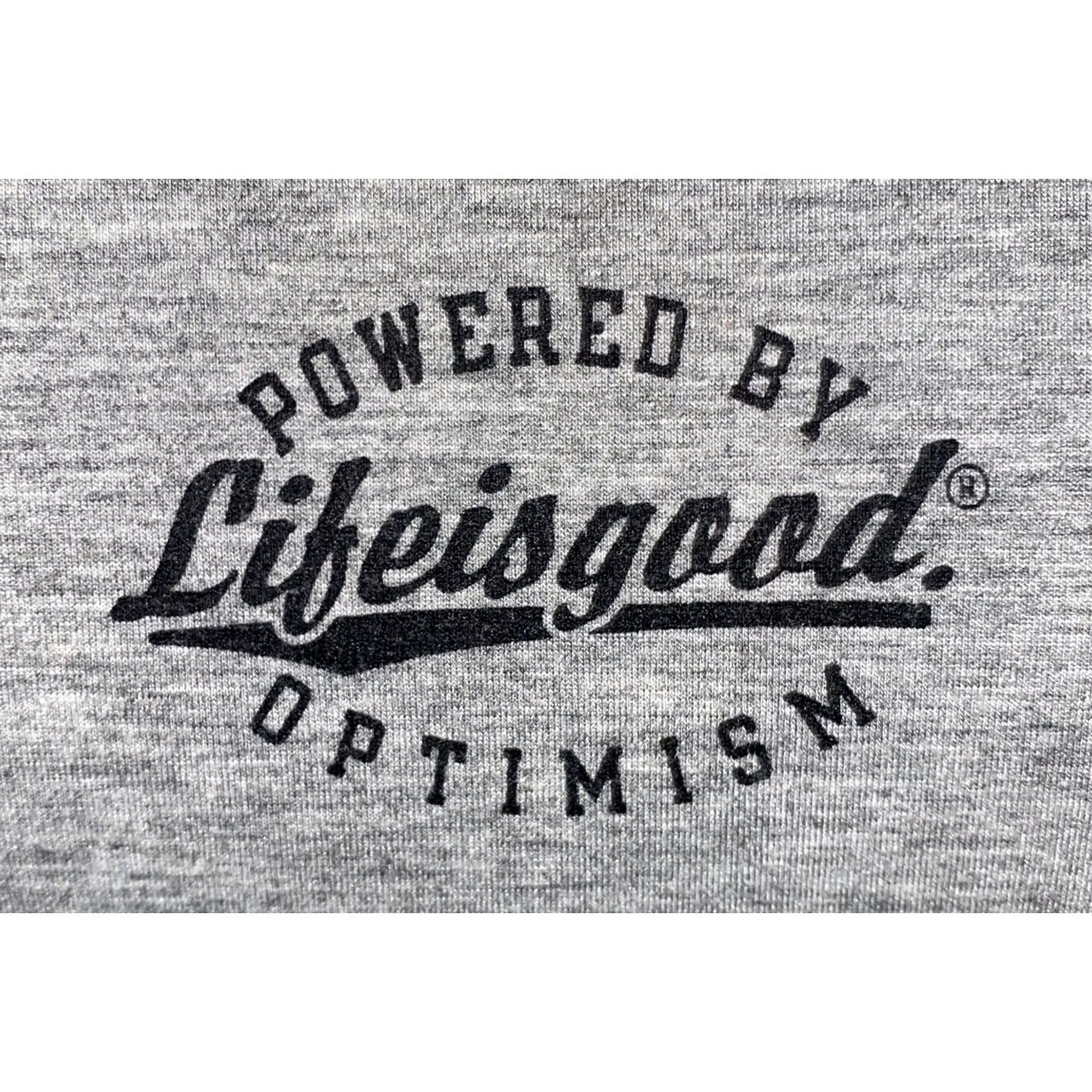 Life is Good Life Is Good Good Wave Mens Gray Short Sleeve Basic T-Shirt M Size US M / EU 48-50 / 2 - 2 Thumbnail