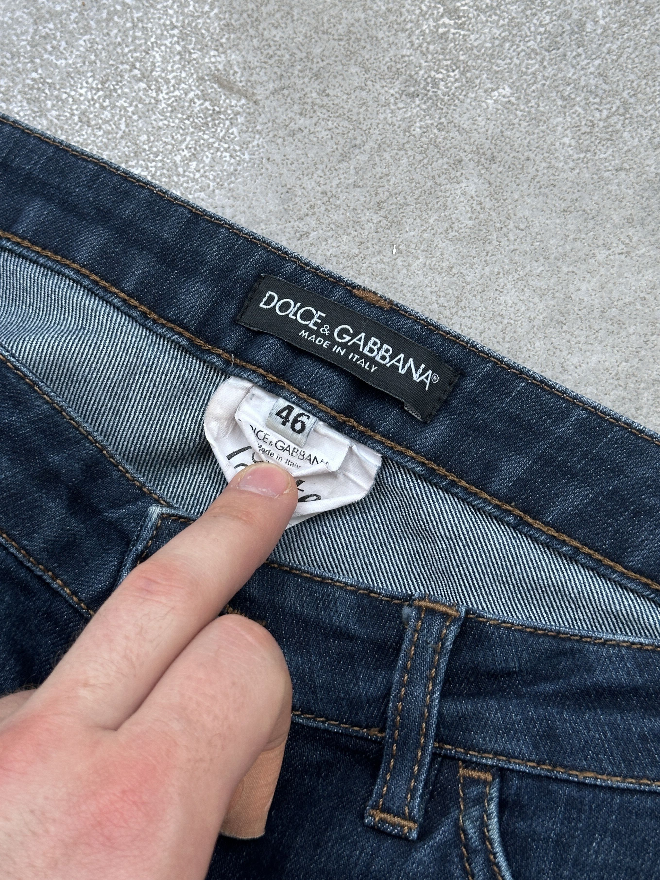 Dolce & Gabbana Vintage Dolce & Gabbana D&G Blue Denim Jeans Pants Size 32" / US 10 / IT 46 - 8 Thumbnail