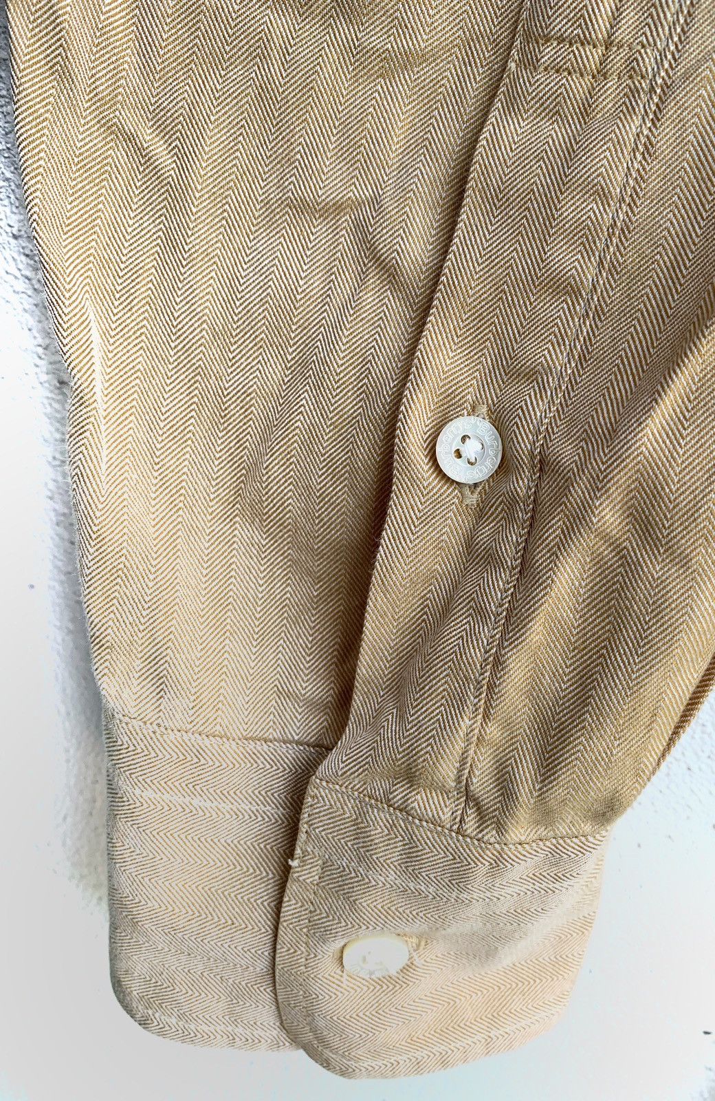 Burberry × Vintage Vintage Burberry's Buttons up Shirt! Size US XL / EU 56 / 4 - 5 Thumbnail