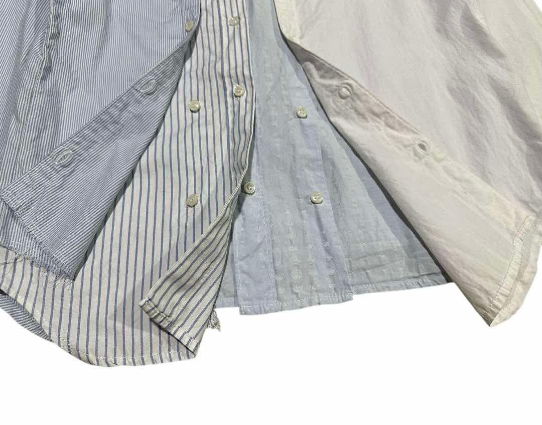 Japanese Brand 🔥Japanese Reconstruction Shirt Comme Des Garcons Style Size US M / EU 48-50 / 2 - 6 Thumbnail