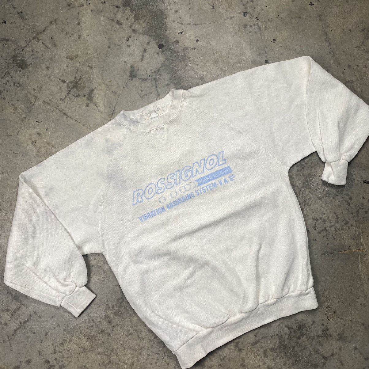 Japanese Brand × Vintage 90s Rossignol Vibration Absorbing System Crewneck Size US S / EU 44-46 / 1 - 4 Thumbnail