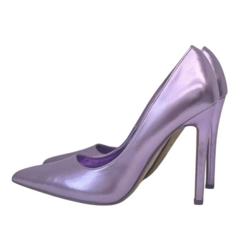 Other OLIVIA FERGUSON / Kiara / Metallic Lavender / Stiletto High Size US 10 / IT 40 - 2 Thumbnail