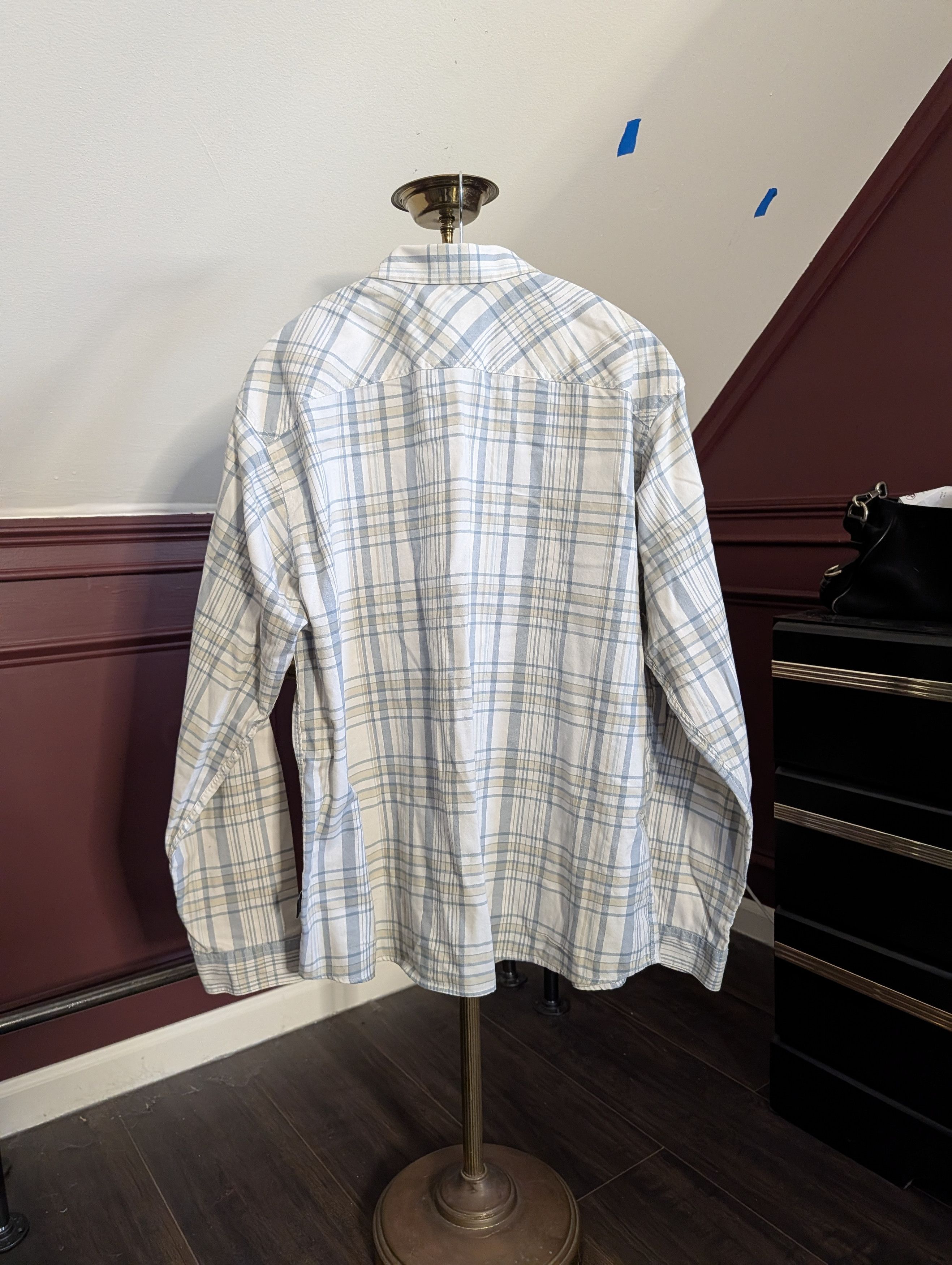 Patagonia Light flannel plaid organic dual chest pocket shirt Size US L / EU 52-54 / 3 - 8 Thumbnail