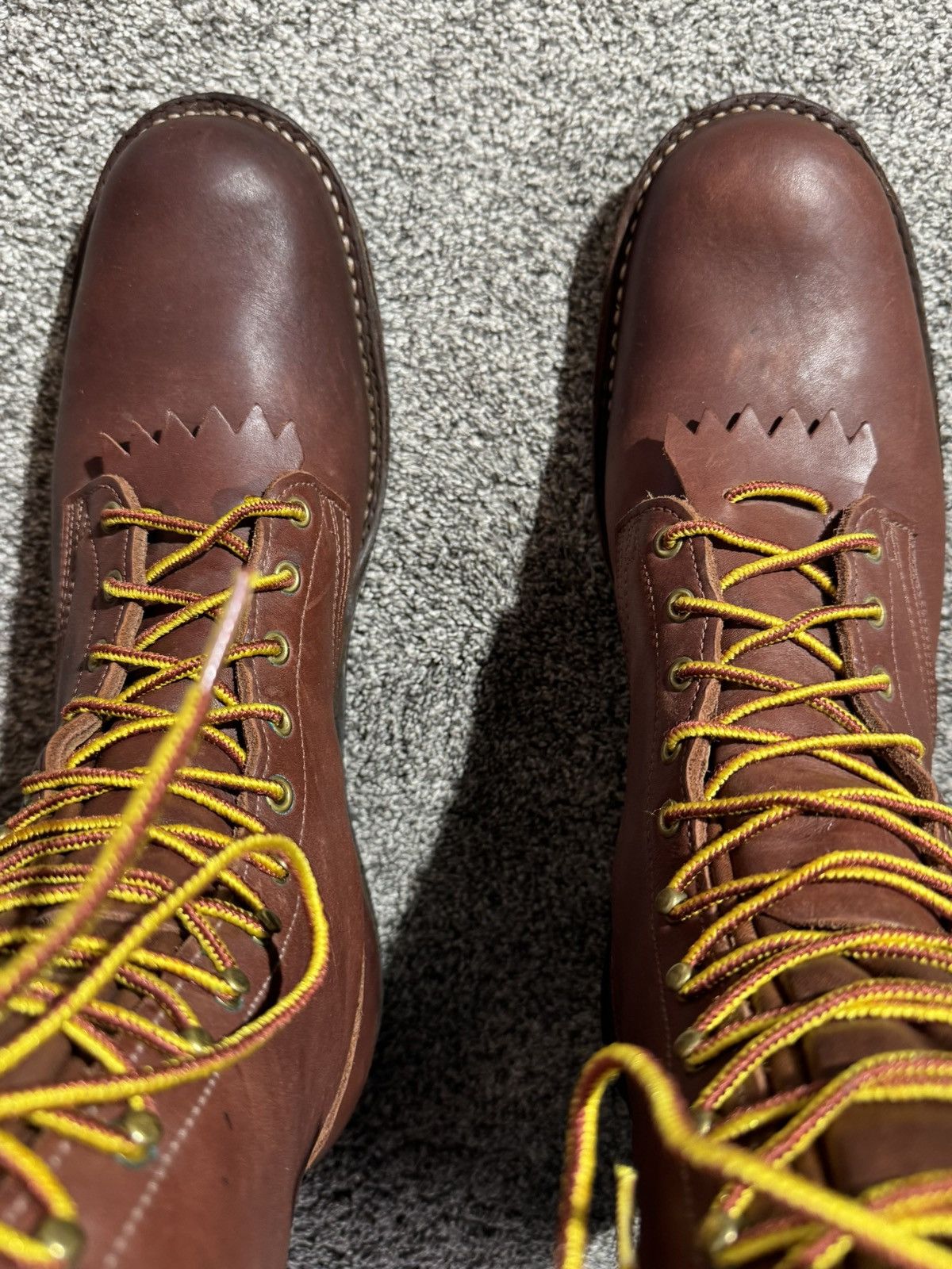 Other Drew’s Boots Men’s Size 15.5 Logger Boots Made In The USA Size US 15 / EU 48 - 8 Thumbnail