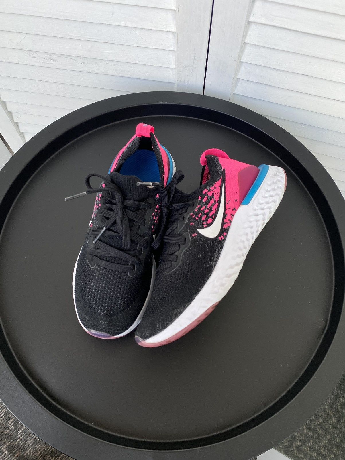 Nike Nike Kid Epic React Flyknit 2 Running Shoes Youth 5 Size US 5 / IT 35 - 10 Thumbnail