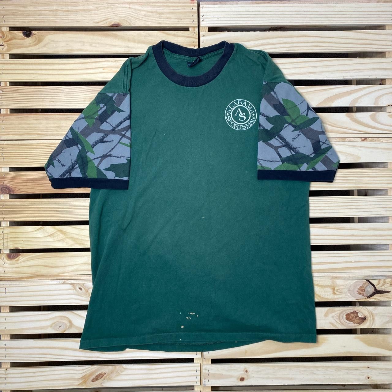 Other Vintage Alabama Sportsman Green Hunting Tee Size Medium Size US M / EU 48-50 / 2 - 2 Thumbnail