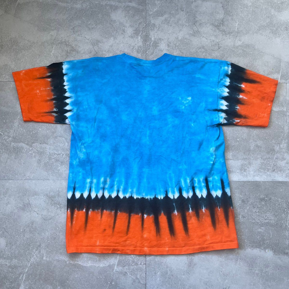 Liquid Blue Grateful Dead Tie Dye T-Shirt Orange Blue Bear Large Vintage Size US L / EU 52-54 / 3 - 2 Thumbnail