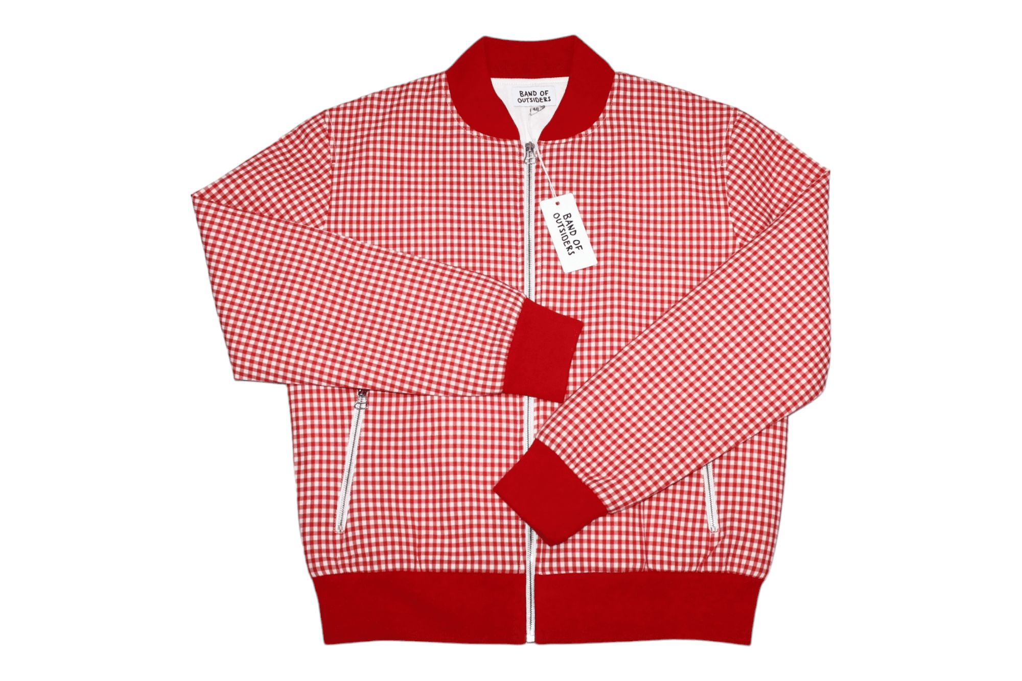 Band Of Outsiders Band Of Outsiders Captain's Check Varsity Jacket Size US M / EU 48-50 / 2 - 1 Thumbnail