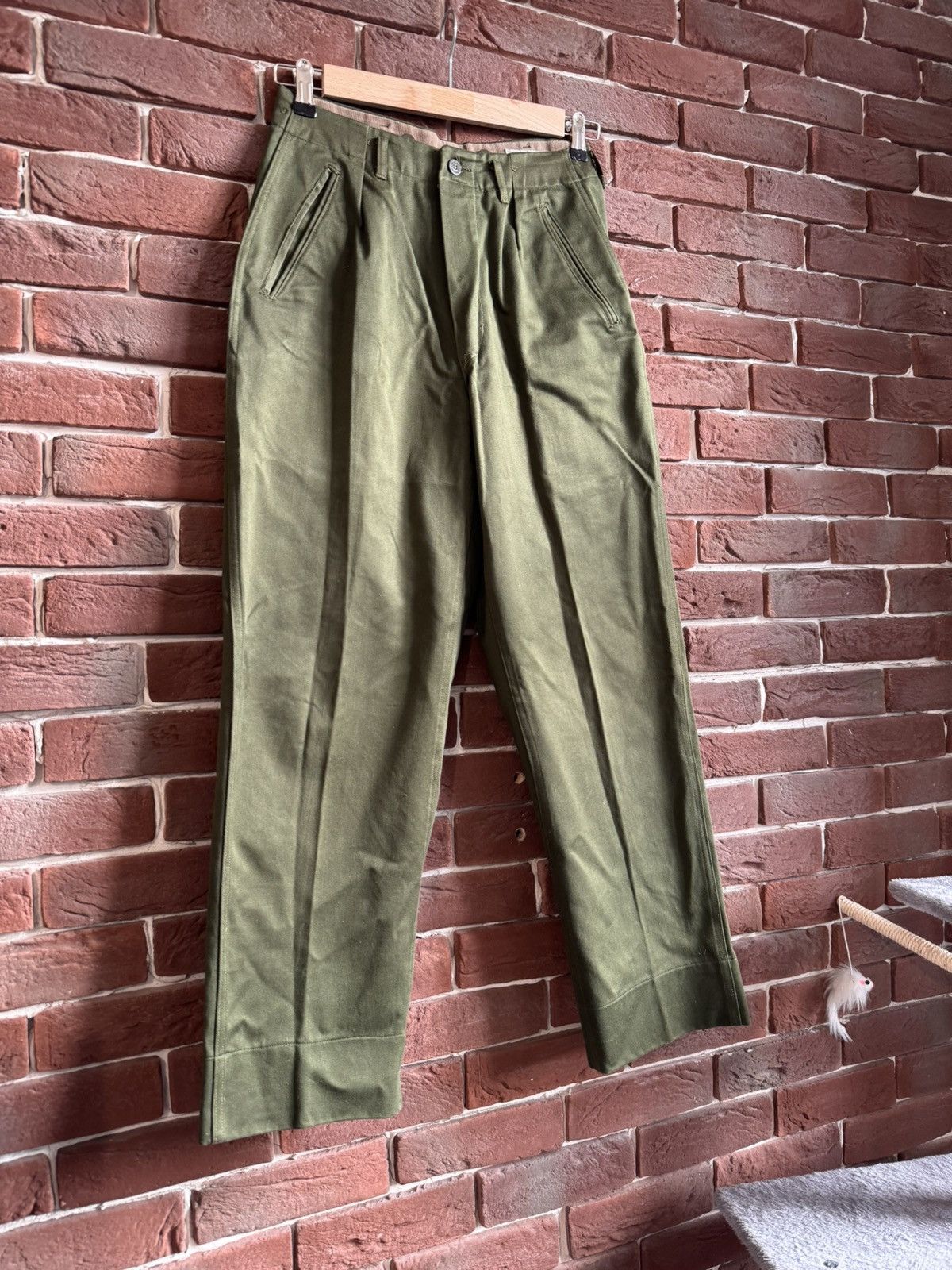 Vintage Rare Vintage 1962 60s Swedish Military Pants Kanye Travis Size US 30 / EU 46 - 4 Thumbnail