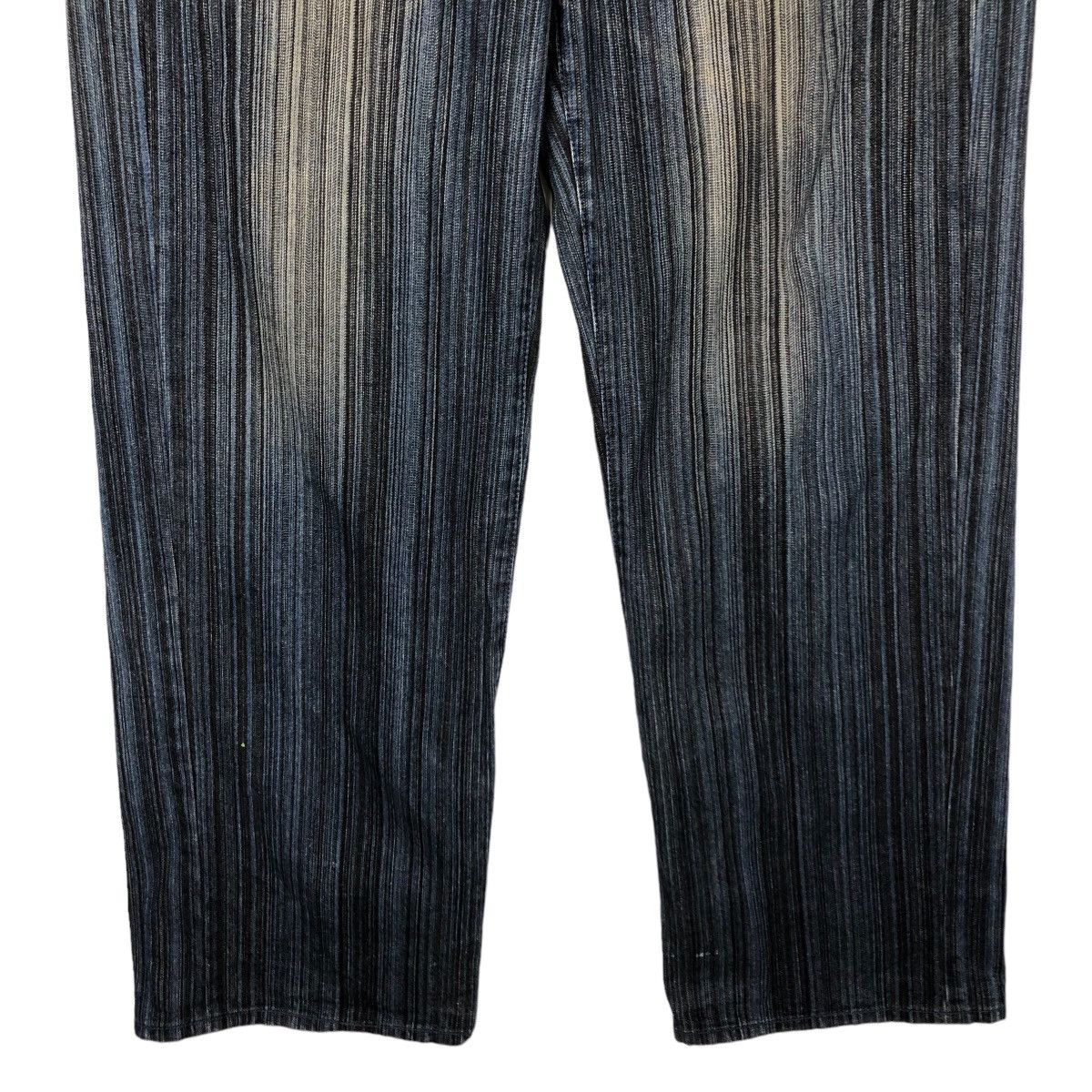 Japanese Brand 🔥90’s Vintage Airwalk Striped Denim Jeans Size US 34 / EU 50 - 4 Thumbnail