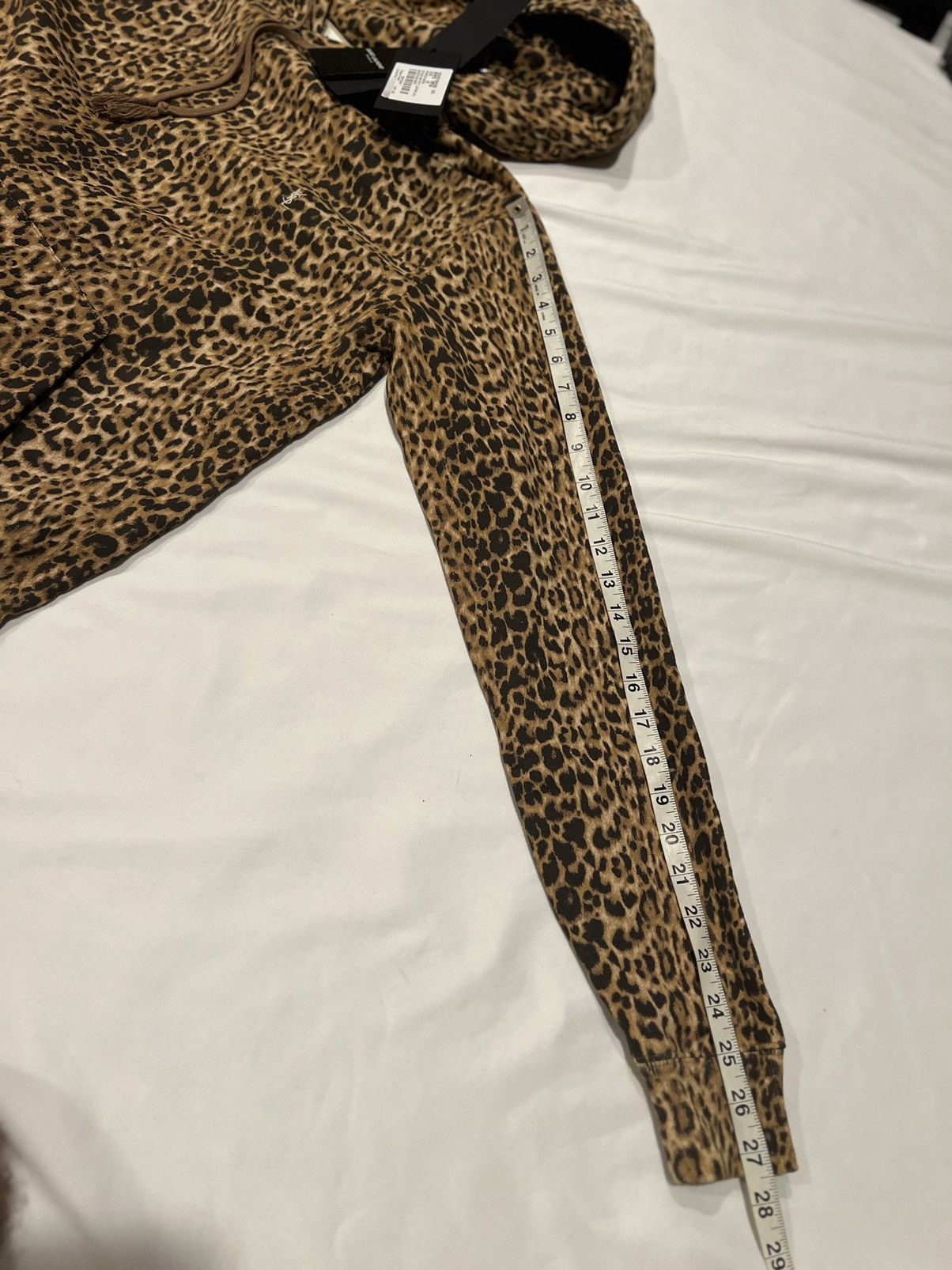 Saint Laurent Paris Saint Laurent men’s leopard print hoodie. XS. $1090 Size US XS / EU 42 / 0 - 7 Thumbnail