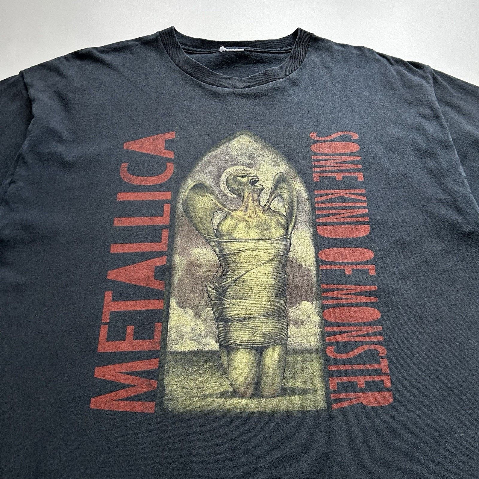Metallica Vintage Metallica T-Shirt XL Y2K Some Kind of Monster Faded Size US XL / EU 56 / 4 - 2 Thumbnail