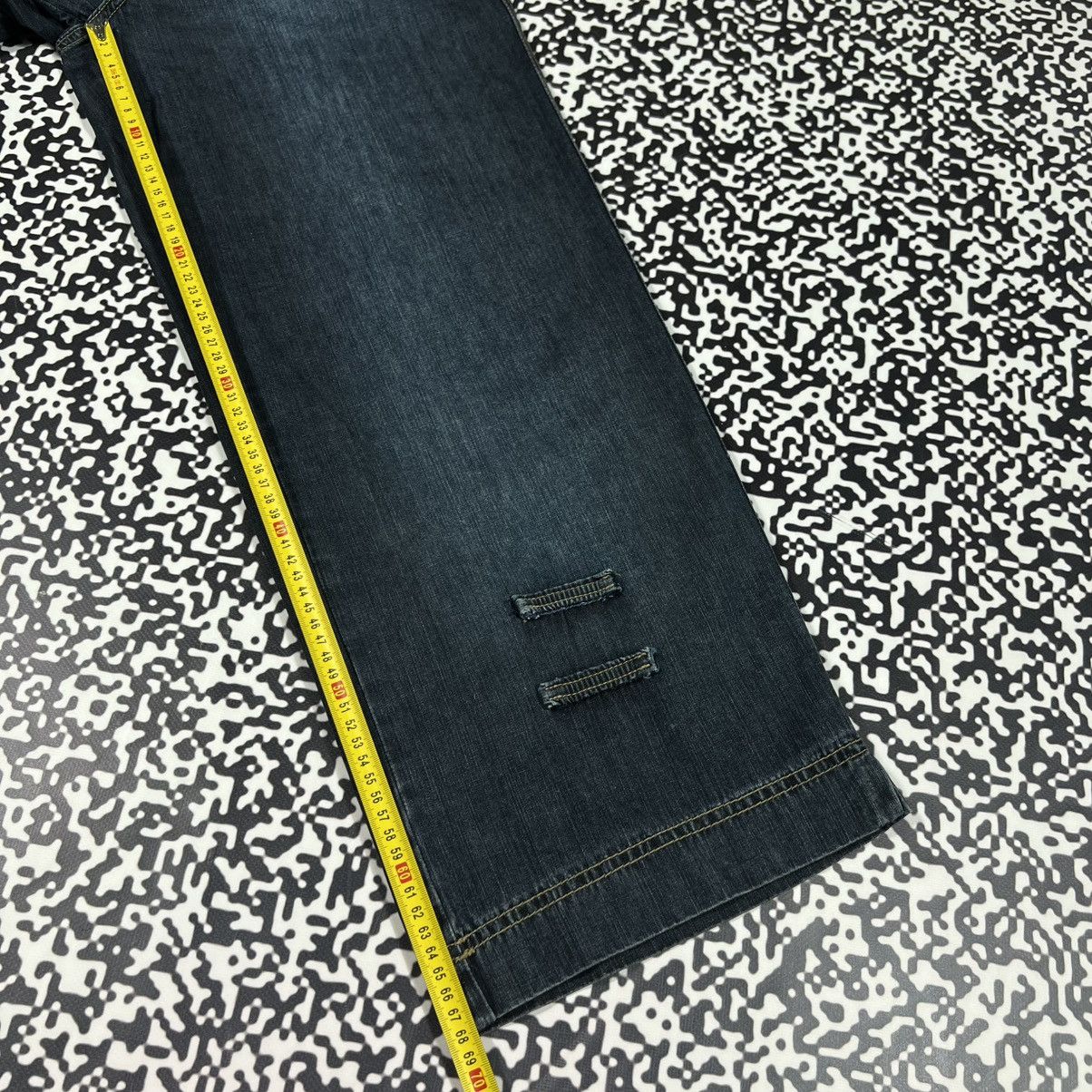 Japanese Brand Vintage Y2K Japanese Wide Baggy Jeans Skate Sk8 Jnco Style Size 25" / US 0 / IT 36 - 20 Thumbnail