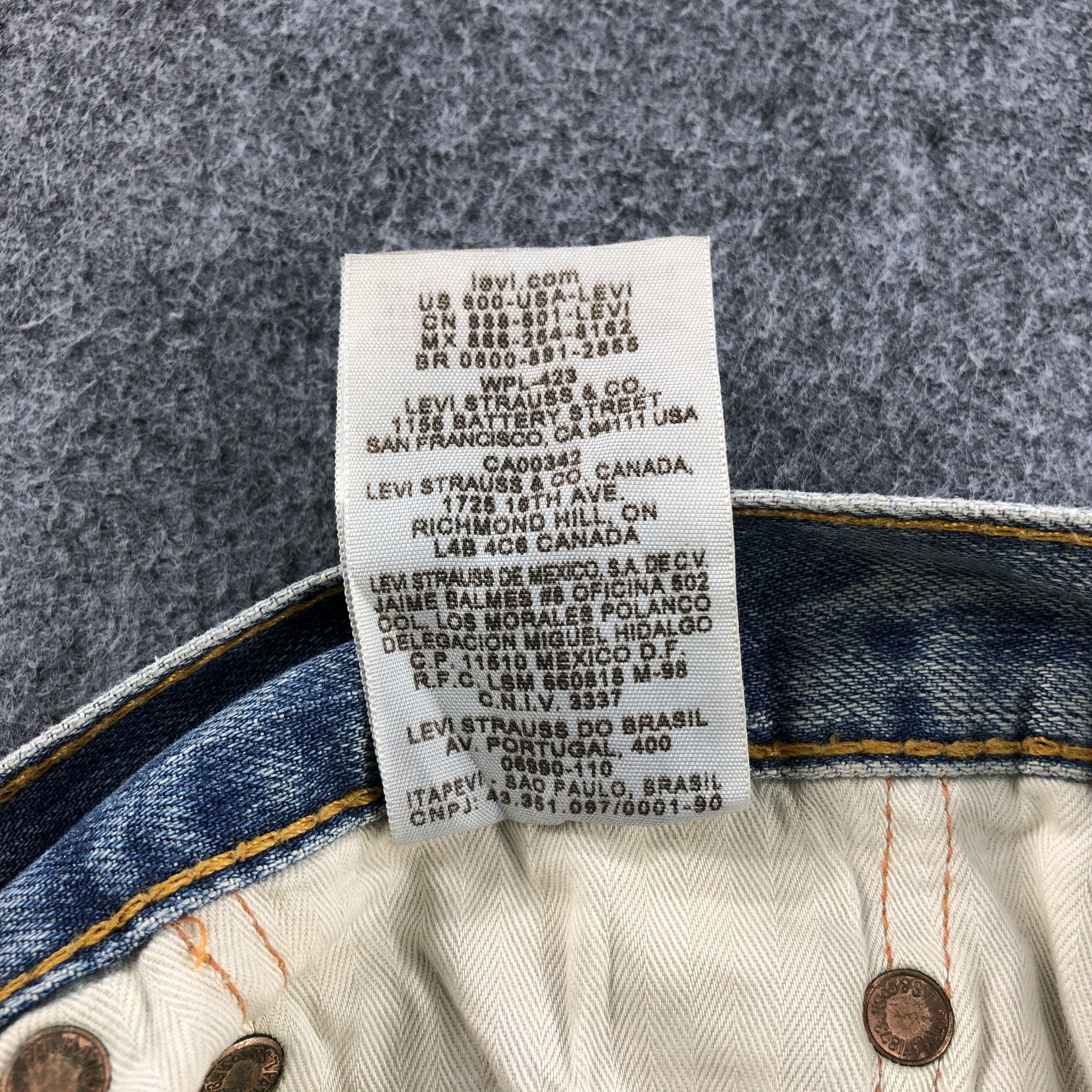 Levi's × Vintage Vintage Levis Jeans-JM1047 Size US 35 - 12 Thumbnail