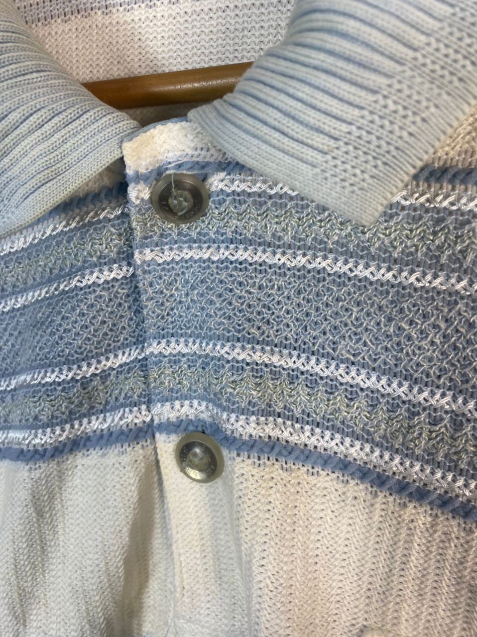 Japanese Brand × Vintage Vintage zealzip stripe polos shirt Size US L / EU 52-54 / 3 - 7 Thumbnail