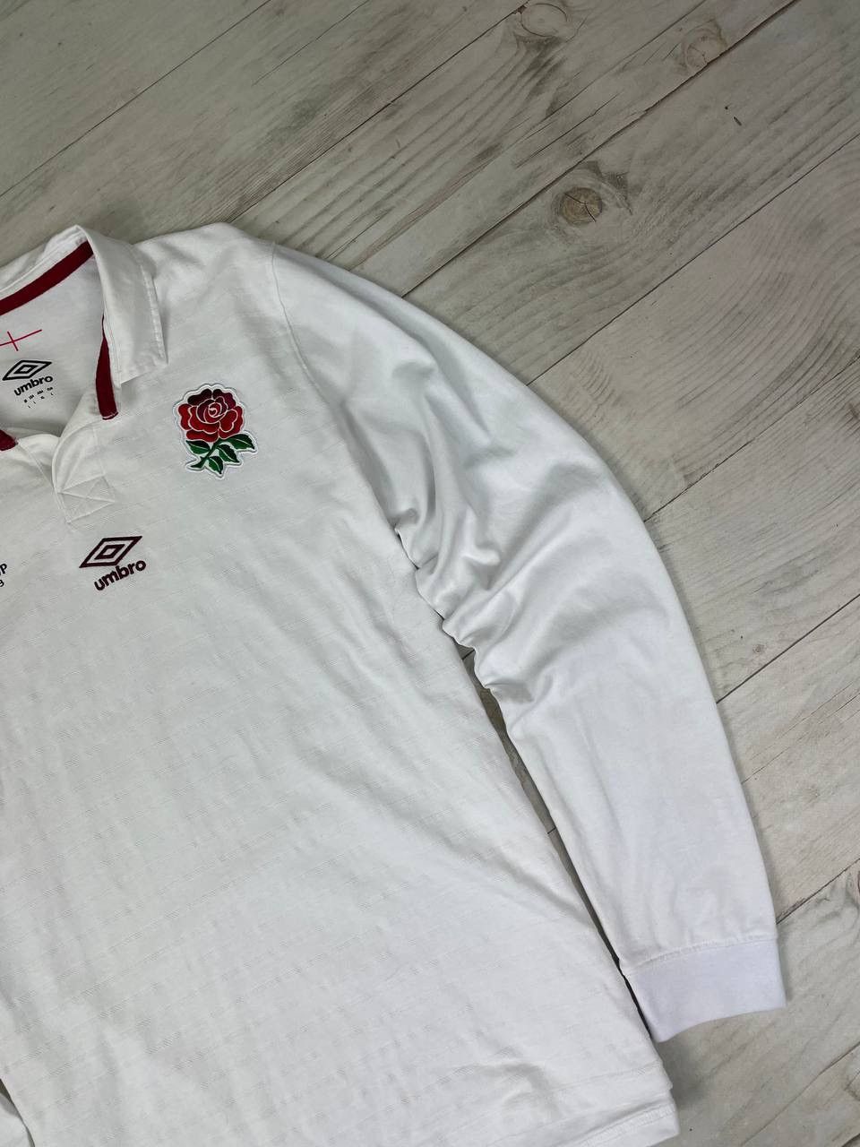 Umbro Umbro England Rugby World Cup 2023 Long Sleeve Shirt Jersey Size US L / EU 52-54 / 3 - 4 Thumbnail