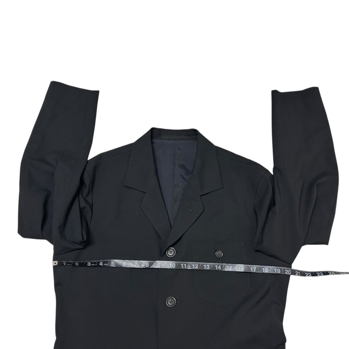 Issey Miyake 710 archive ISSEY MIYAKE MEN set up suit wool black Size 40R - 11 Thumbnail