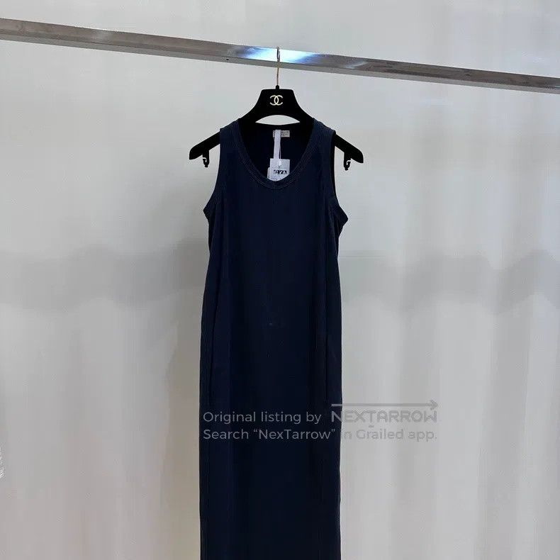 Brunello Cucinelli Brunello Cucinelli Navy blue dress Size S / US 4 / IT 40 - 1 Thumbnail