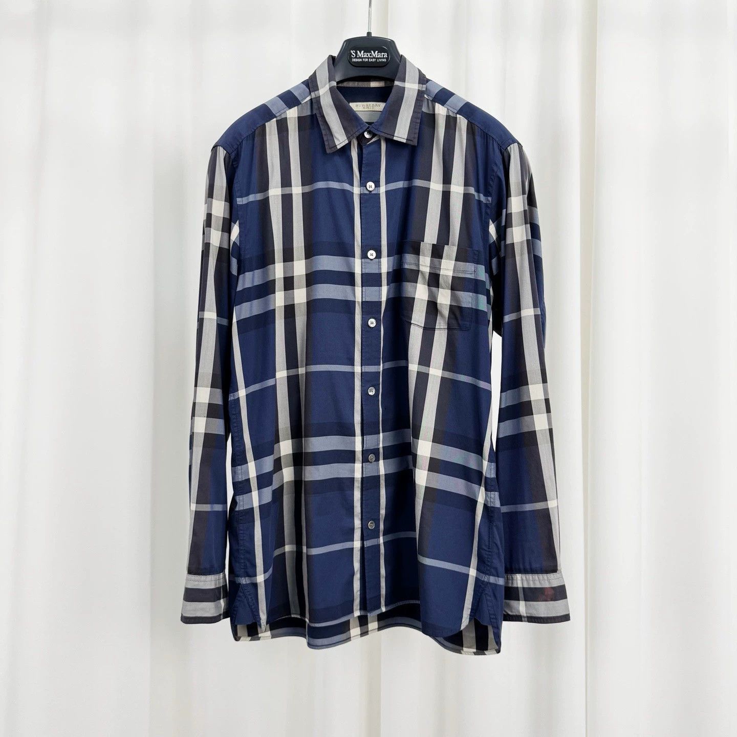 Burberry Burberry Plaid Long Sleeve Shirt Size US M / EU 48-50 / 2 - 1 Thumbnail