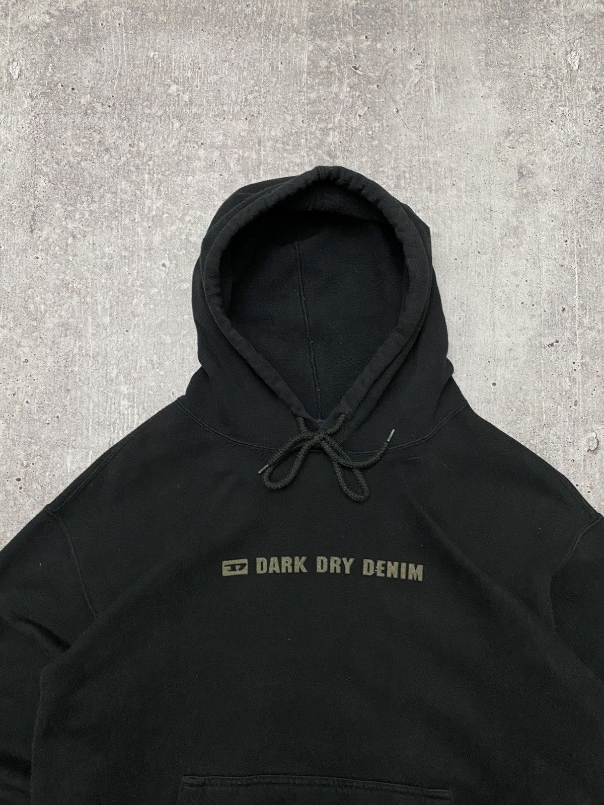 Diesel DIESEL DARK DRY DENIM HOODIE Size US L / EU 52-54 / 3 - 5 Thumbnail