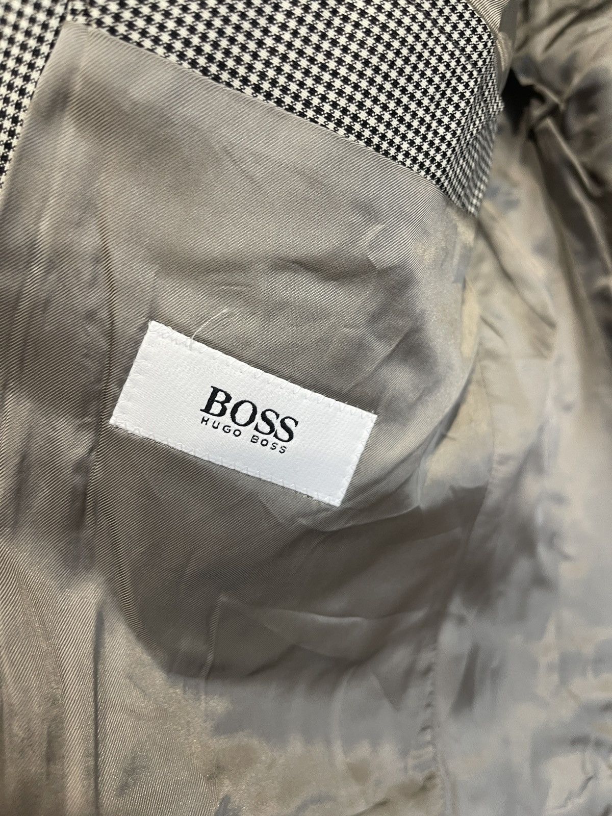 Hugo Boss 🔥Vintage Hugo boss blazer wool classic jacket sport coat 42 Size 42L - 7 Thumbnail