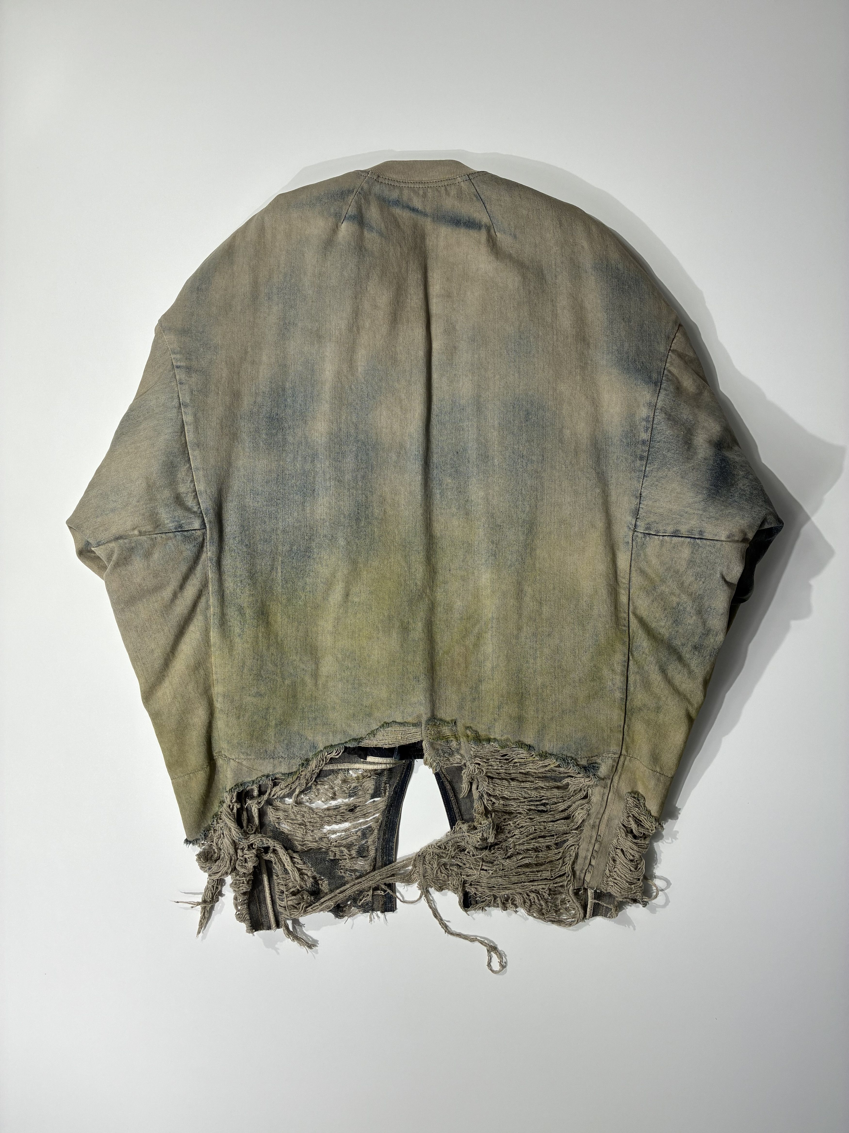Rick Owens RICK OWENS JUMBO PETER FLIGHT BOMBER PEARL/ACID DEGRADE Size XS / US 0-2 / IT 36-38 - 4 Thumbnail