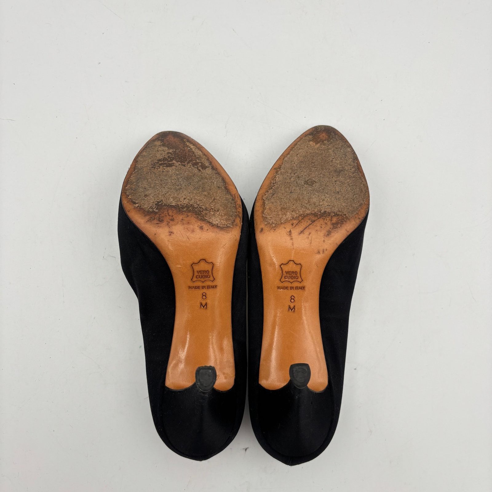 Yves Saint Laurent Yves Saint Laurent YSL Paris Satin Pumps Heels Women's 8M Size US 8 / IT 38 - 8 Thumbnail