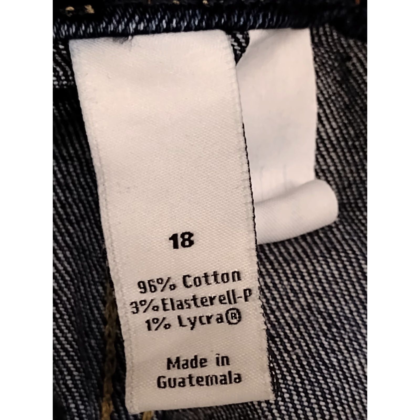 Vintage Unbranded Women's Dark Wash Jeans Size 18 - Denim Cotton Blend 5-Pocket Straight High Rise 25 Inseam Plus Size Blue Pants Mens? Size 40" / US 18 - 6 Thumbnail