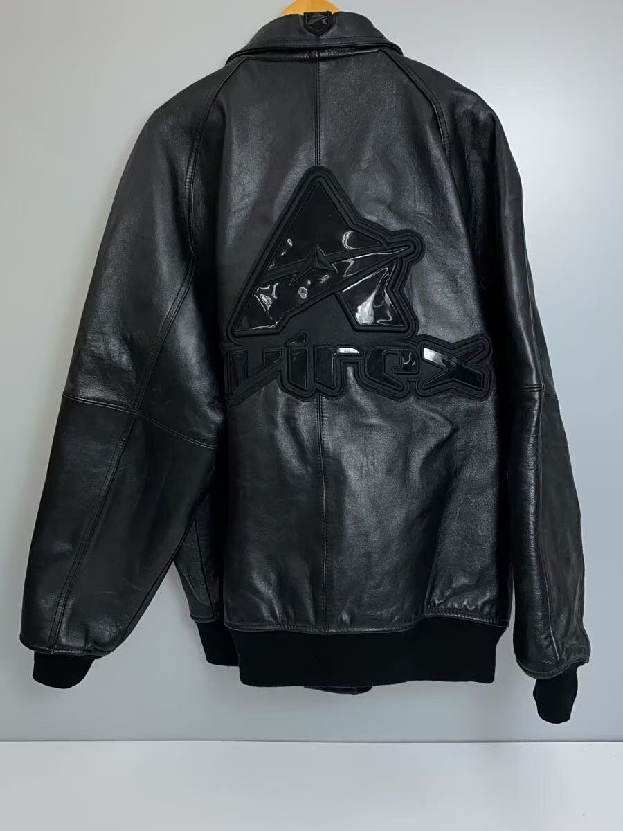 Avirex Avirex Sheep Leather Jacket Blouson Black Size US XXL / EU 58 / 5 - 2 Thumbnail