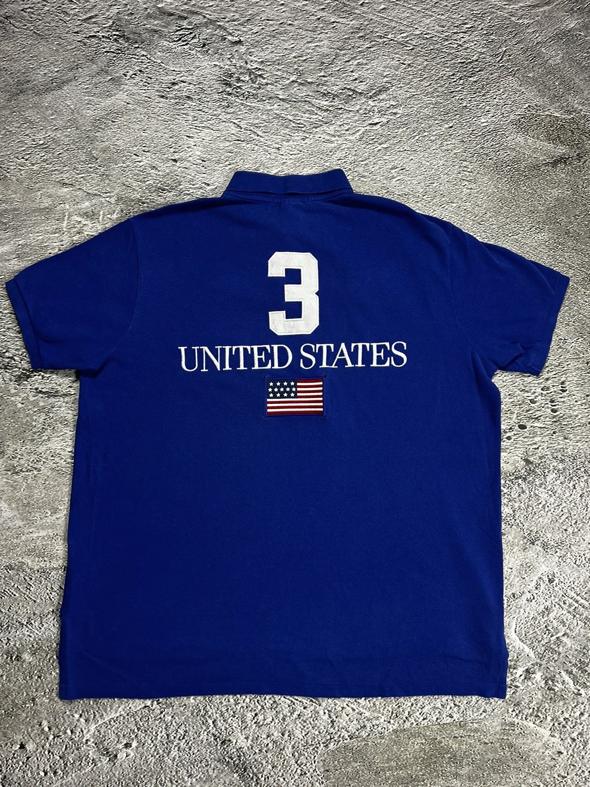 Polo Ralph Lauren × Ralph Lauren × Vintage Chief Keef Polo Ralph Lauren USA vintage shirt blue Size US XXL / EU 58 / 5 - 10 Thumbnail