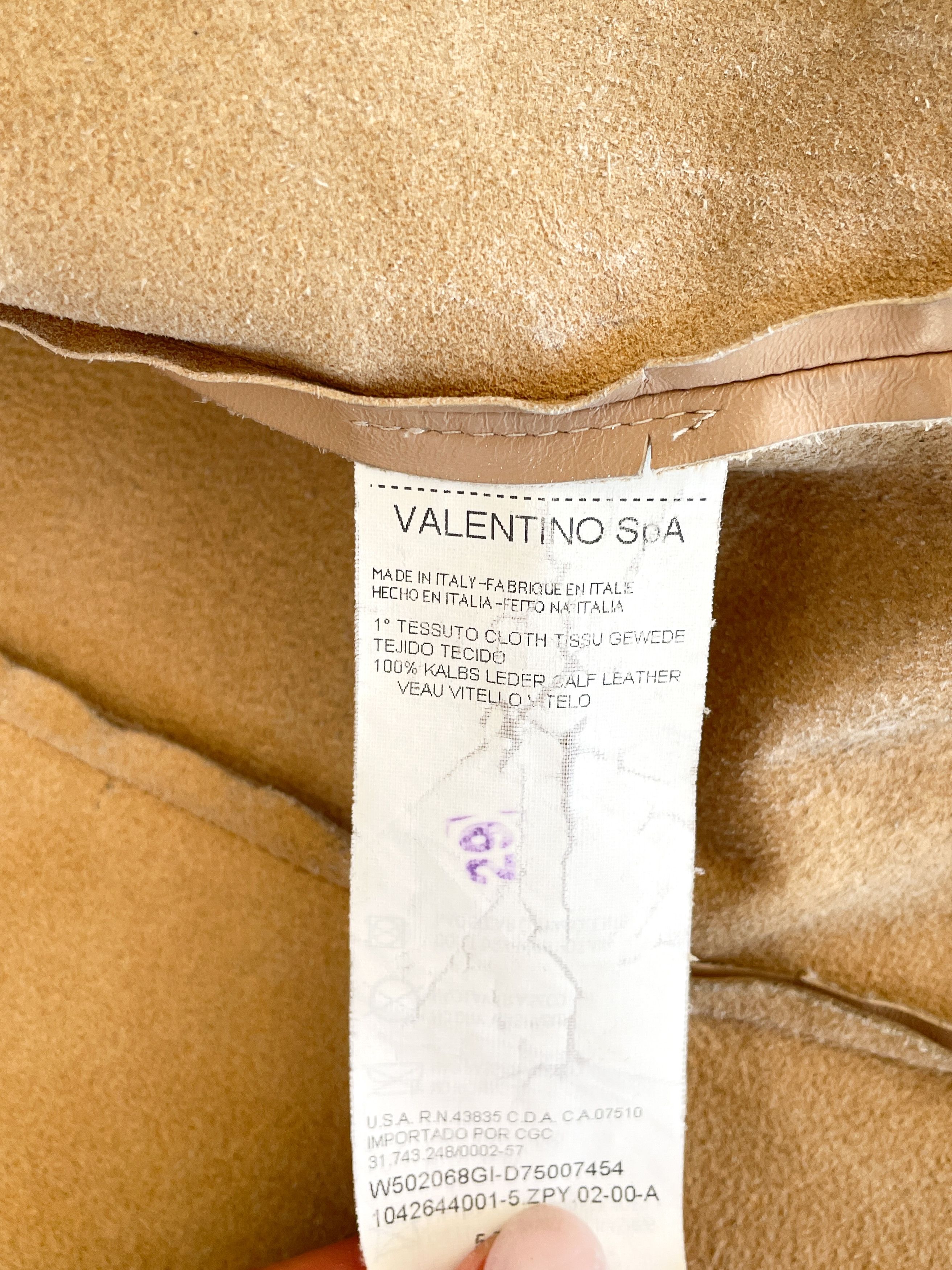 Valentino beige leather jacket Size M / US 6-8 / IT 42-44 - 9 Thumbnail