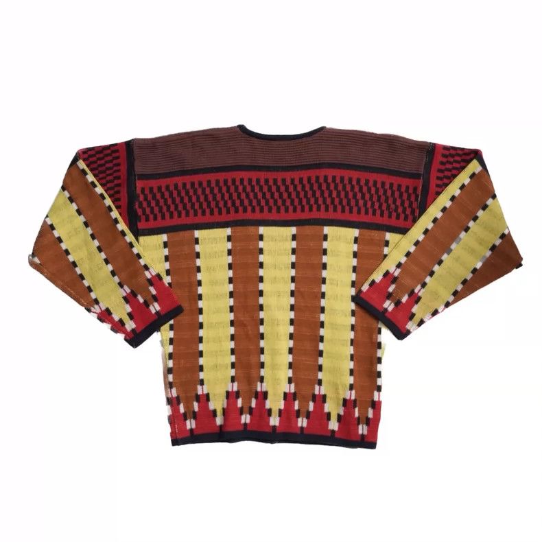 Kenzo KENZO Go out in style with this fun patchwork knit sweater Size M / US 6-8 / IT 42-44 - 7 Thumbnail